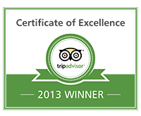 Certificate of Excellence 2013